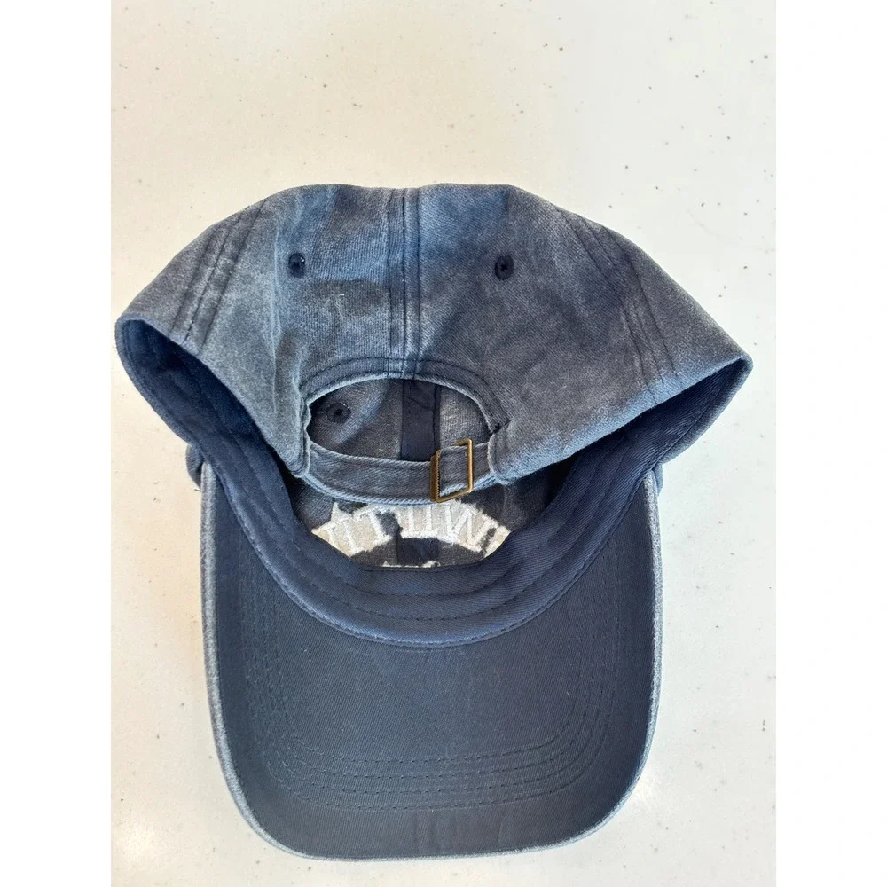 Lot of 16 Swiftie Taylor Swift Cap Washed Navy Blue Cotton Embroidered Hat Fan